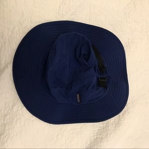 Patagonia Navy Blue Kids Sun Hat Sz S